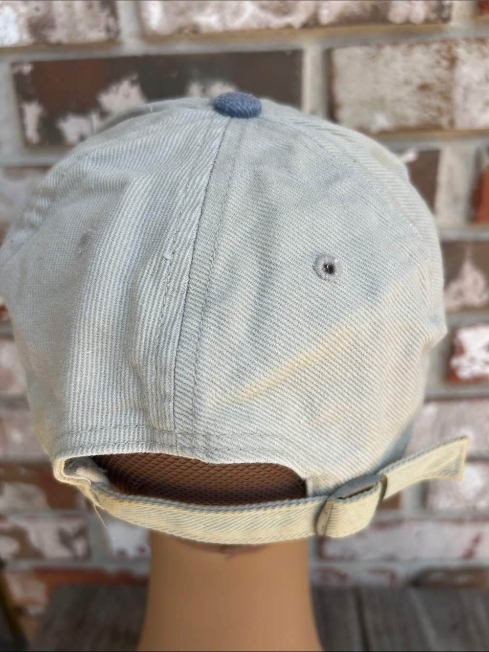 Vintage New York Yankees two tone baseball cap excellent condition never worn - Picture 3 of 7